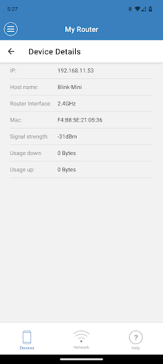 ISP Helper Device Screen 2