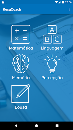 Visualização do aplicativo