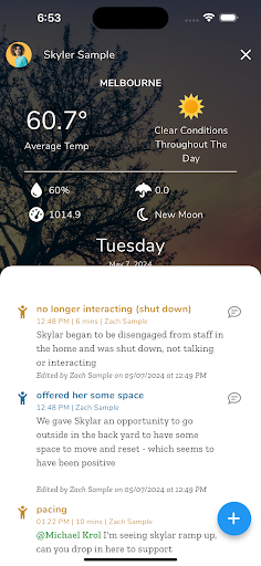 App screenshot