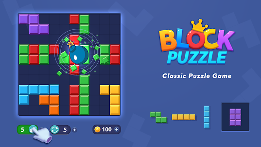 Block Puzzle Games: Cube Blast