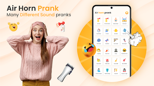 Air Horn Fart and Haircut prank