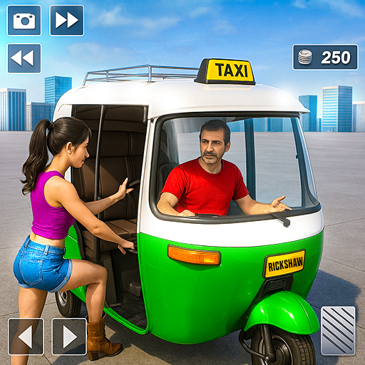 Auto Rickshaw Taxi Game sim