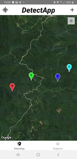 DetectApp: WayPoint Screen 2