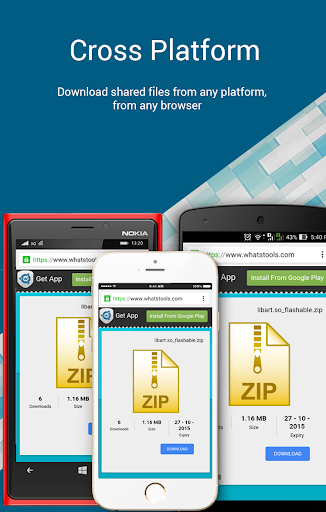 WhatsTools Share File Via IM