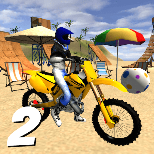 Motocross Beach Jumping 2 logo
