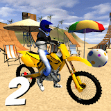 Motocross Beach Jumping 2 icon