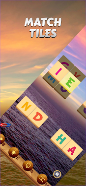 #1. Word Tiles Match (Android) By: EE Games