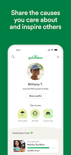 GoFundMe Screenshot 3 - AppWisp.com
