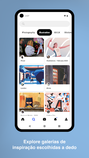 Behance – 크리에이티브 포트폴리오 — Screenshot 2