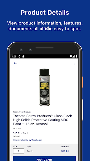 Tacoma Screw Products Screen 3