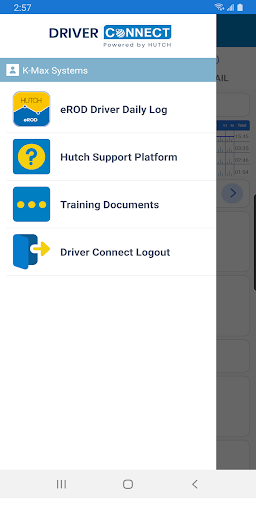 Driver Connect Screen 2
