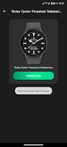 Rolex Oyster Watch Face