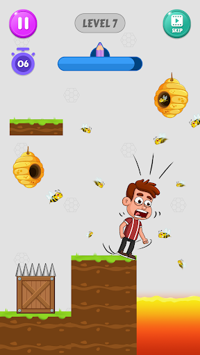 Save Daddy : Draw To Rescue Screen 3