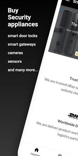 Android application Smart Doors Locks screenshort