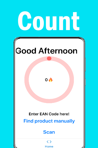Calorie Counter Screen 2