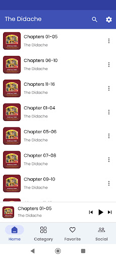 The Teaching (Didache) Audio Screen 3
