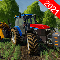 Heavy Farming Tractor Trolley Cargo Sim 2021