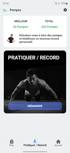 Zeopoxa Pompes Capture d'Écran de l'Application Android 4