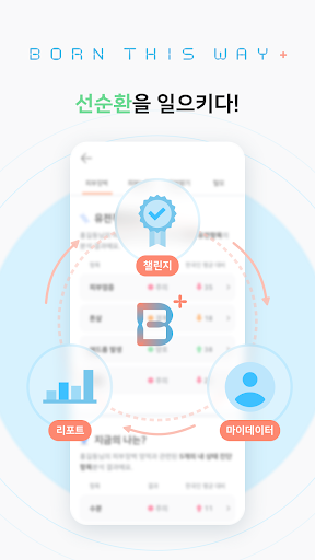 Android application Born This Way+ (본디스웨이플러스) screenshort