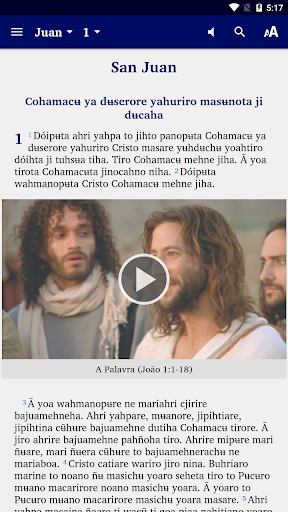 Android application Wanano Bible screenshort