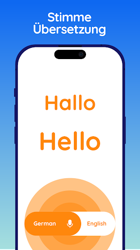 Android application Translate & Speak Any Language screenshort