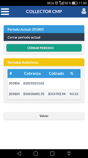 Android application Collector CMP screenshort