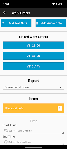 App screenshot