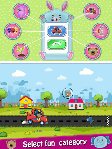 Animals baby Phone for toddler Screen 2