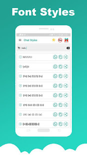 Chat Styles: Cool Font & Stylish Text for WhatsApp 8.3 APK screenshots 5