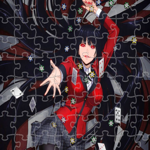 Kakegurui Anime Puzzle