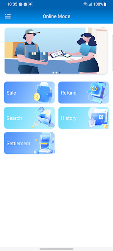 Android application NEXGO SoftPOS Demo screenshort