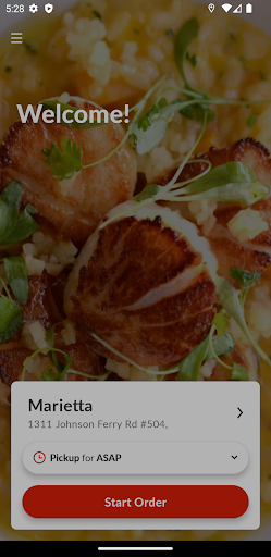 Android application Eat at Seed screenshort