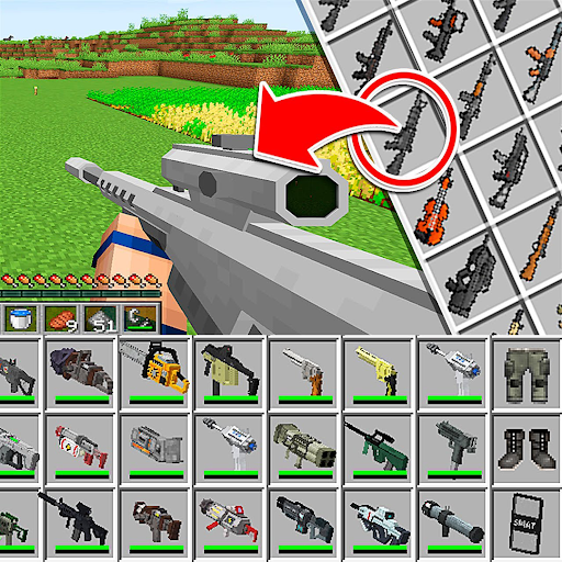 Guns for minecraft bedrock