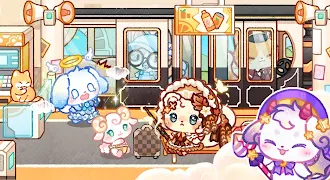 Game screenshot かわいい猫の世界：アバターライフ mod apk