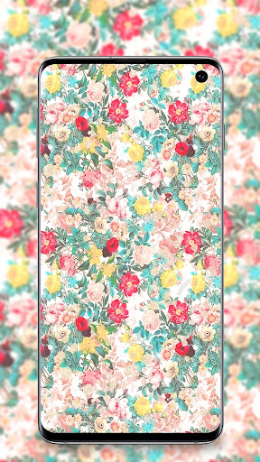 Android application Floral wallpaper screenshort