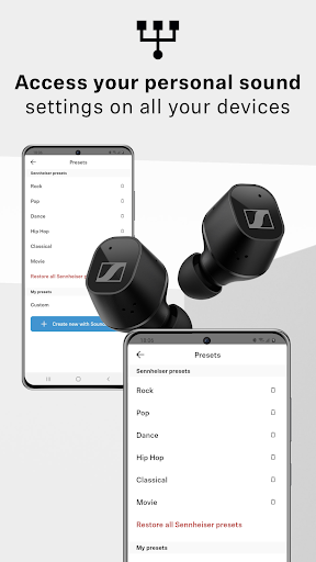 Screenshot of Sennheiser Smart Control