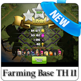 Farming Base Map COC TH 11 icon