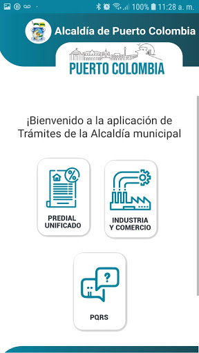Android application Trami App Puerto Colombia screenshort