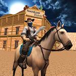 Cover Image of ดาวน์โหลด Cowboy Horse Rider Sword Fighting Game 2020 1.0 APK
