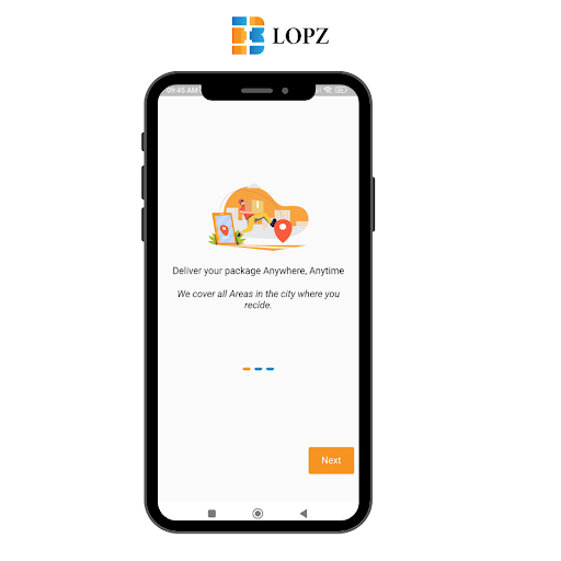 Android application Blopz screenshort