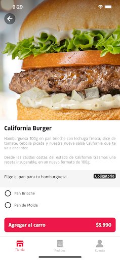 Johnny Rockets Chile Screen 2