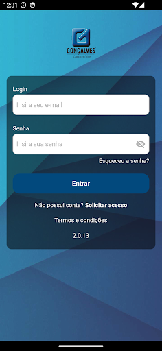 Android application Gonçalves Condomínios screenshort