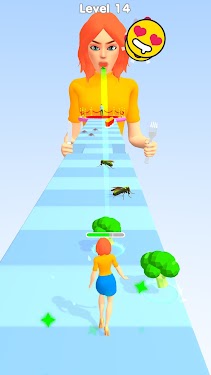 #3. Eat Run (Android) By: Hola Games