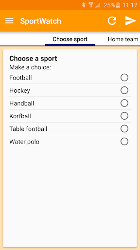 SportWatch Screen 2