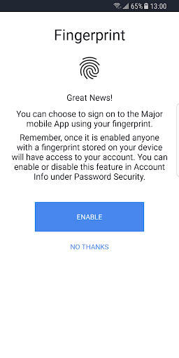 Major mobile Screen 2