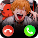 Chainsaw Man Fake Call - Androidアプリ