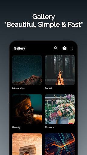 Android application Gallery For Latest OS 14+ screenshort