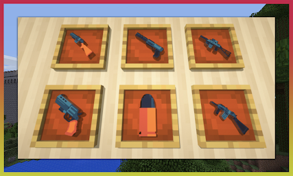Weapons and Guns Mod for MC pocket edition