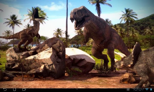 Dinosaurier 3D Pro lwp Screenshot