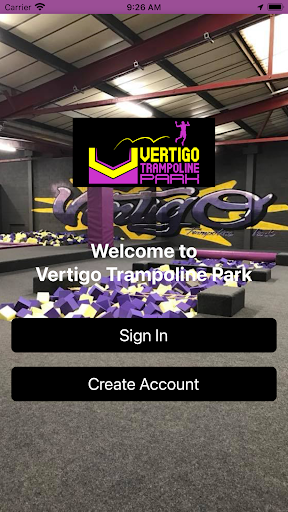 Android application Vertigo Trampoline Rewards screenshort